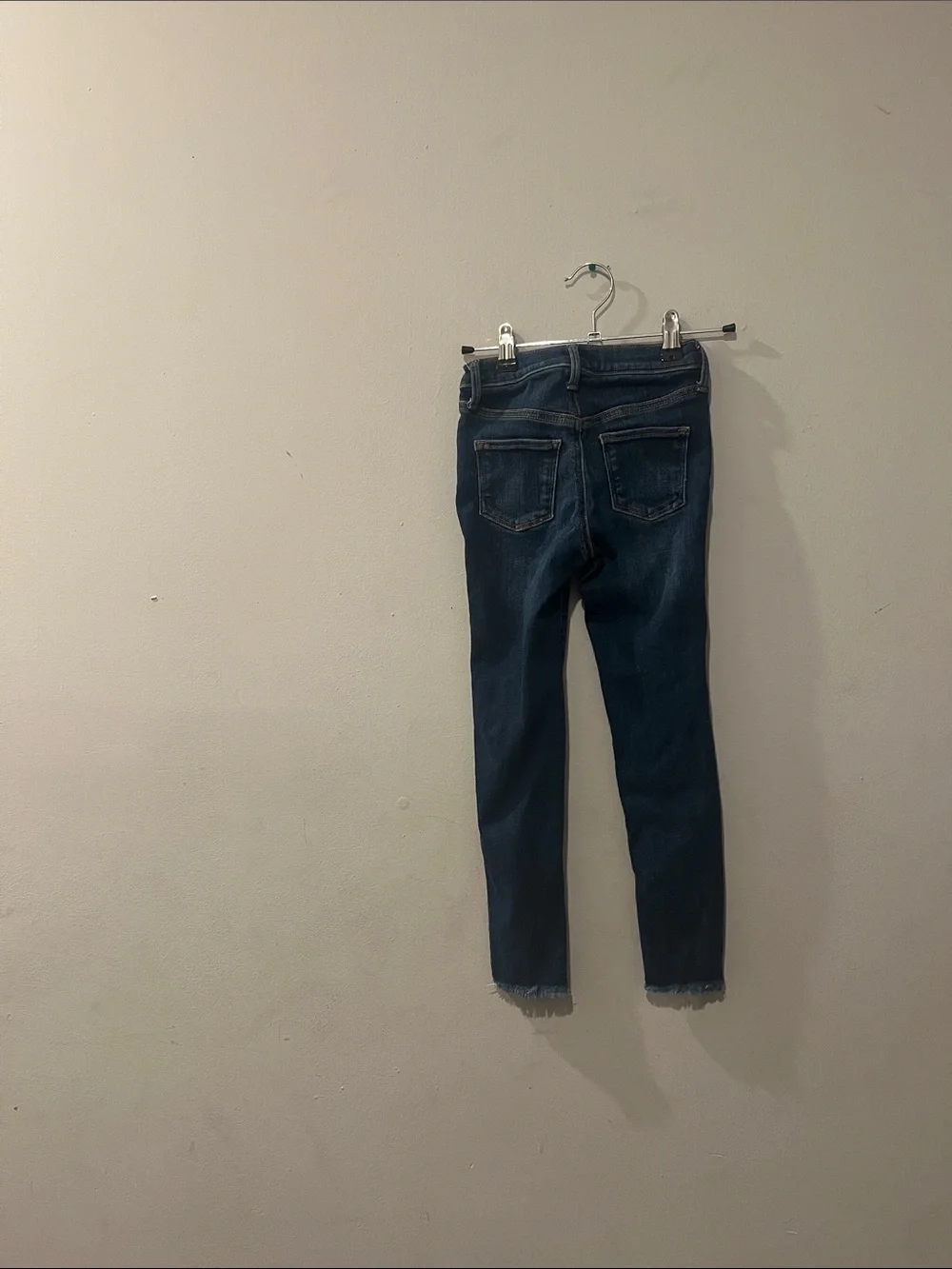 Old Navy Dark Blue Distressed Kids Jeans